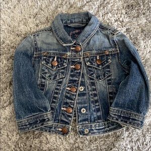 Toddler jean jacket